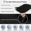 Picture of OutdoorLines Outdoor Waterproof RV Tire Covers Dual Axle Cover - 2 Packs RV Wheel Covers Fit 30"-33" Diameter Double Wheels, Anti-UV Black Tire Covers for Trailers Camper Trucks Cars Jeeps Vans