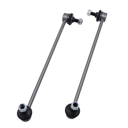 Picture of 13.82" Zinc-Nickel Alloy Front Left Right Stabilizer Sway Bar Links for 2011-2012 Hyundai Sonata 2011-2012 Kia Optima 2.0L 2.4L 548302T000 548402T000 K750610 K750611