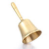 Picture of Homelavie Super Loud Solid Brass Small Hand Call Bell for Ringing at Wedding, Hand Bells for Seniors Bedside, Teacher Classroom Bell, Dinner Bell, Tibetan Bells, Meditation Bell (L)