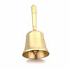 Picture of Homelavie Super Loud Solid Brass Small Hand Call Bell for Ringing at Wedding, Hand Bells for Seniors Bedside, Teacher Classroom Bell, Dinner Bell, Tibetan Bells, Meditation Bell (L)