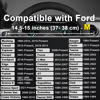 Picture of West Llama Car Steering Wheel Cover for Ford Escape,Explorer,Fusion,Focus,Bronco,Transit,Edge(Black- Standard Size)