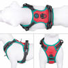 Picture of PHOEPET 2019 Reflective Dog Harness Large Breed Adjustable No Pull Vest with with Handle 2 Metal Rings 3 Buckles [Easy to Put on & Take Off](L, Red)