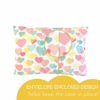 Picture of Little Sleepy Head Toddler Pillowcase, 100% Cotton & Hypoallergenic Pillow Case for Toddler Pillow, Snug Fit Envelope Pillowcase, 13x18 Pillowcase, Pilllow Sold Separately (Hearts)