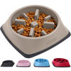 Picture of Gorilla Grip Slow Feeder Dog and Cat Bowls, Interactive Puzzle Toy for Dogs and Cats Food Training, Keeps Pets Busy and Prevents Puppy Overeating, Large, Small Breeds, 100% BPA Free, 1 Cup Beige
