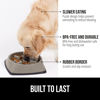 Picture of Gorilla Grip Slow Feeder Dog and Cat Bowls, Interactive Puzzle Toy for Dogs and Cats Food Training, Keeps Pets Busy and Prevents Puppy Overeating, Large, Small Breeds, 100% BPA Free, 1 Cup Beige