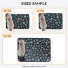 Picture of Luciphia 1 Pack 3 Blankets Fluffy Premium Fleece Pet Blanket Flannel Paw Printed Throw for Dog Cat(Small 23x16'', Grey/Brown/Blue)