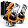 Picture of Auxbeam H11 H8 H9 Fog Lights, 10000LM 600% Brighter H8 H9 H16 H11 Fog Light, 6500K White Strong Light Penetration, Super Bright Plug and Play