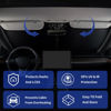 Picture of Sun Shade Car Windshield Sunshade for 2021-2024 Nissan Rogue 3rd Gen Windshield Cover for Nissan Sentra Murano Leaf 2022 2023 Sun Protector for UV Ray, Sun Blocker Keep Interior Cool Shield Accessorie