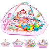 Picture of TFDER Baby Gym Play Mat, 8-in-1 Tummy Time Mat & Activity Gym, Washable Ball Pit, Infant Play Mat with Detachable Toys for Sensory Exploration and Motor Skill Development