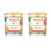Picture of One Fur All Pet House Candle - Tropical Fruit Pack of 2-100% Plant-Based Wax Candle - Pet Odor Eliminator for Home - Non-Toxic & Eco-Friendly Air Freshening Scented Candles