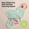 Picture of Baby Swaddle Sleep Sacks with Zipper - 3-Pack Newborn Swaddle Sack, Baby Swaddles Sleep Sack 3-6 Months, Wearable Blanket Baby, Baby Swaddle Blanket Wrap, Swaddle Sack, Easy Change Swaddle (Sage, L)