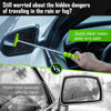 Picture of Side Mirror Squeegee, 2 PCS Car Mirror Squeegee, Retractable Car Rearview Mirror Wiper for All Vehicles, Universal Automotive Accessories