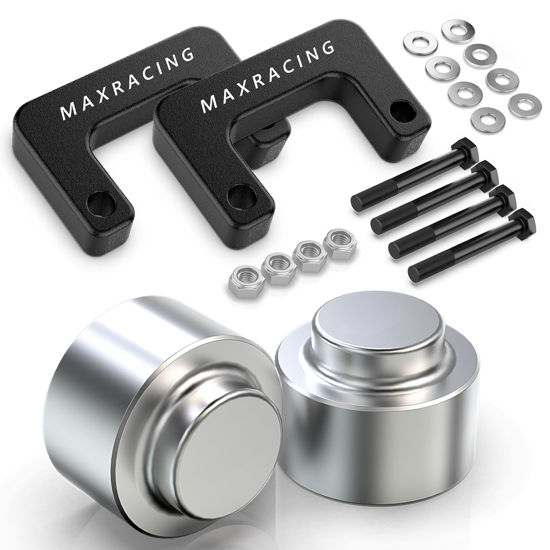 Picture of Maxracing 2.5" Front + 2" Rear Leveling Lift Kit Compatible with 2007-2020 Chevy Suburban 1500 | 2007-2013 Chevy Avalanche 1500 | 2007-2020 Chevy Tahoe | 2000-2020 GMC Yukon 1500 4WD/2WD