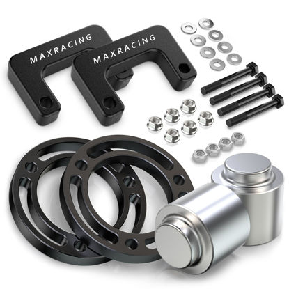 Picture of MAXRACING 3.5" Front + 3" Rear Leveling Lift Kit Compatible with 2007-2020 Chevy Tahoe | 2007-2020 Chevy Suburban 1500 | 2007-2013 Chevy Avalanche 1500 | 2000-2020 GMC Yukon 1500 4WD/2WD
