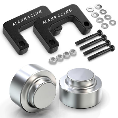 Picture of Maxracing 2.5" Front + 1.5" Rear Leveling Lift Kit Compatible with 2007-2020 Chevy Suburban 1500 | 2007-2013 Chevy Avalanche 1500 | 2007-2020 Chevy Tahoe | 2000-2020 GMC Yukon 1500 4WD/2WD