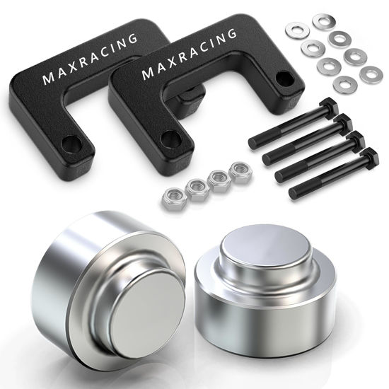 Picture of Maxracing 2.5" Front + 1.5" Rear Leveling Lift Kit Compatible with 2007-2020 Chevy Suburban 1500 | 2007-2013 Chevy Avalanche 1500 | 2007-2020 Chevy Tahoe | 2000-2020 GMC Yukon 1500 4WD/2WD