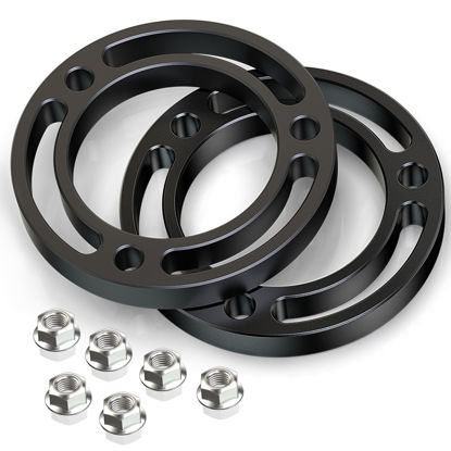 Picture of Maxracing 1.5" Front Leveling Kit Strut Lift Spacers Compatible with 2007-2024 Chevy Silverado Avalanche Suburban Tahoe 1500 | GMC Sierra Yukon 1500 2WD/4WD