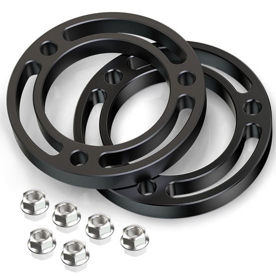 Picture of Maxracing 1.5" Front Leveling Kit Strut Lift Spacers Compatible with 2007-2024 Chevy Silverado Avalanche Suburban Tahoe 1500 | GMC Sierra Yukon 1500 2WD/4WD