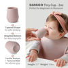 Picture of SAMiGO Silicone Baby Cups for 6-12 Months, Tiny Open Cups for Training and Water Drinking, Baby Led Weaning Supplies, 2 OZ