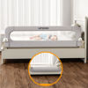 Picture of UPGOGO Folding Bed Rail for Toddlers,Safety Baby Bed Rail Guard,Kid Bed Rail with Reinforced Anchor Safety System,Bed Rail for Baby Fit Bunk,Full Size,Queen,King,Twin(Grey,71"x23.6")