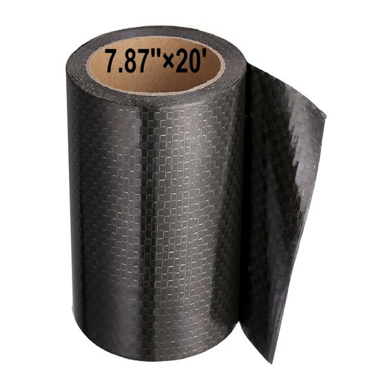 Picture of PlusRoc RV Underbelly Material RV Underbelly Tape Waterproof Flex Belly Tape with Permanent Sealing Adhesive for Mobile Home, Camper Travel Trailer, Tear Repair Patch(7.87'' x 20')