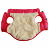 Picture of JoyDaog 2 Layers Fleece Lined Warm Dog Jacket for Puppy Winter Cold Weather,Soft Windproof Small Dog Coat,Pink M