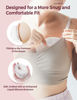 Picture of Momcozy Breast Milk Collector, Milk Collectors for Breastfeeding, Reusable Breast Milk Shells, Silicone Catcher with More Fit & Soft (3oz/90ml, 2 Counts)