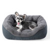 Picture of INVENHO Small Dog Bed for Small Dogs, Cat Beds for Indoor Cats Washable, Orthopedic Dog Bed, Warming Soft Calming Sleeping Puppy Bed Durable Pet Bed with Anti-Slip Bottom S(20"x19"x6")