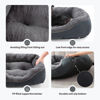 Picture of INVENHO Small Dog Bed for Small Dogs, Cat Beds for Indoor Cats Washable, Orthopedic Dog Bed, Warming Soft Calming Sleeping Puppy Bed Durable Pet Bed with Anti-Slip Bottom S(20"x19"x6")