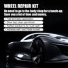 Picture of SMAPHY Wheel Scratch Repair Kit, Silver Rim Touch Up Paint, Wheel Repair Kit Curb Rash Wheel Paint Rim Paint Pen for Wheel Repair, Universal Color Black Wheel Paint(Silver)