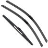 Picture of RAINTOK Windshield Wiper Blade Set Replacement for Lexus RX350 2016 2017 2018 2019 2020 2021 Original Equipment Replacement Front Rear Windshield Wiper Blade-26"/20"/16" (Set of 3) Top Lock
