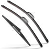 Picture of RAINTOK Windshield Wiper Blades Replacement for 2009-2016 Ford Expedition Lincoln Navigator Original Factory Quality Front Rear Wipers Blade Set for My Car - 22" 22" 16" (Pack of 3)