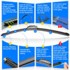 Picture of RAINTOK Windshield Wiper Blades Replacement for 2009-2016 Ford Expedition Lincoln Navigator Original Factory Quality Front Rear Wipers Blade Set for My Car - 22" 22" 16" (Pack of 3)