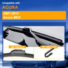 Picture of RAINTOK Windshield Wiper Blades Replacement for Acura MDX 2007 2008 2009 2010 2011 2012 2013 Original Factory Quality Front Rear Wipers Blade Set for Car - 26" 21" 12" (Piece of 3)