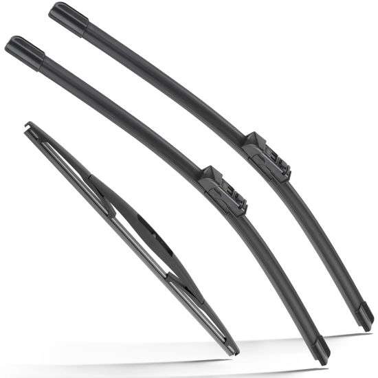 Picture of RAINTOK Windshield Wiper Blades Replacement for Subaru Outback 2020 2021 2022 2023 2024 Original Factory Quality Front Rear Wipers Blade Set for My Car - 26" 18" 16" (Pack of 3)