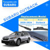 Picture of RAINTOK Windshield Wiper Blades Replacement for Subaru Outback 2020 2021 2022 2023 2024 Original Factory Quality Front Rear Wipers Blade Set for My Car - 26" 18" 16" (Pack of 3)