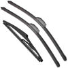 Picture of RAINTOK Windshield Wiper Blades Replacement for Toyota Prius C 2012 2013 2014 2015 2016 2017 2018 2019 Original Factory Quality Front Rear Wipers Blade Set for Car - 28" 14" 8" (Piece of 3)
