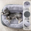 Picture of INVENHO Medium Dog Beds for Medium Dogs Washable, Rectangle Dog Bed Medium Size Dog, Orthopedic Dog Bed, Warming Soft Calming Sleeping Puppy Bed Durable Pet Bed with Anti-Slip Bottom M(30"x24"x9")
