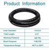 Picture of HOUSUN Fuel Line 1/4 Inch ID, Fuel Hose 5FT, J30R7 Fuel Line Hose NBR.