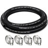 Picture of HOUSUN Fuel Line 3/8 Inch ID, Fuel Hose 5FT, J30R7 Fuel Line Hose NBR with 4 Clamps.