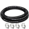 Picture of HOUSUN Fuel Line 1/2 Inch ID, Fuel Hose 5FT, J30R7 Fuel Line Hose NBR with 4 Clamps.