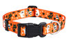 Picture of Mihqy Halloween Dog Collar - Pumpkin Bat Ghost Pattern - Adjustable for Small Medium Large Dogs(Halloween,XS)