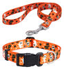 Picture of Mihqy Halloween Dog Collar and Leash Set - Pumpkin Bat Ghost Pattern - Adjustable for Small Medium Large Dogs(Halloween Set,S)