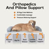 Picture of Large Dog Bed Orthopedic Washable - Beds Bolster - Medium XL XLarge Big Dogs - Memory Foam Couch Sofa - Waterproof with Removable Cover