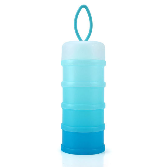 Picture of Accmor Baby Formula Dispenser On The Go, Stackable Formula Dispenser Formula Container to Go, Non-Spill Portable Milk Powder Kids Snack Storage Container, BPA Free