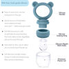 Picture of BIGSPINACH Baby Food Feeder Pacifier with Breast Milk Popsicle Teether-Silicone Forage Feeder for Babies-Breastmilk Storage Container and Freezer Tray-Teething Popsicle Molds for Soothing Relief