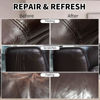 Picture of Leather Recoloring Balm,8.5oz Leather Color Restorer,Dark Brown Leather Repair kit for Furniture and Car Interior,Leather Couch Scratch Repair,Leather Dye Paint for Faded,Cracked and Damaged Leather