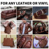 Picture of Leather Recoloring Balm,8.5oz Leather Color Restorer,Medium Brown Leather Repair kit for Furniture and Car Interior,Leather Couch Scratch Repair,Leather Dye Paint for Faded,Cracked and Damaged Leather