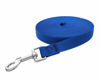 Picture of Nylon Training Dog Leash for Small Medium Large Dogs, 15ft 20ft 30ft 50ft Long Leash Dog/Puppy Lead for Obedience Recall Training, Camping (1" x 20ft, Blue)
