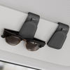Picture of Sotfamily Sunglass Holder for Car Visor, Suede Cloth Magnetic Sunglass Organizer for Car Accessories, 2 Packs, Black